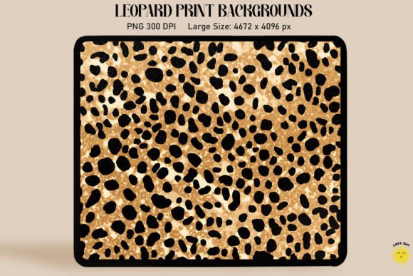 Beige Leopard Print Backgrounds: A Designer's Neutral Statement