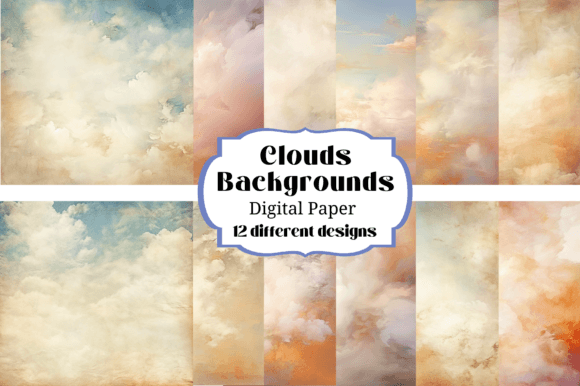 Cloud Textures: Elevate Your Digital and Physical Designs