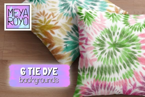 Elevate Your Visuals with Dynamic 2 Color Tie Dye Backgrounds Pack