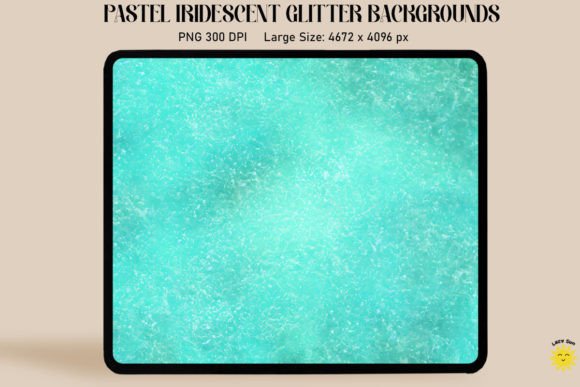 Explore the Dreamy Appeal of Pastel Cyan Iridescent Backgrounds