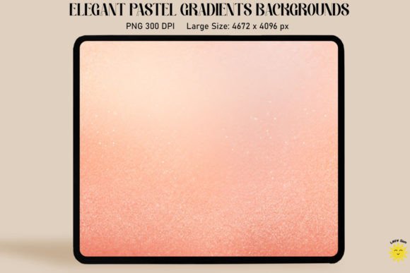 Peach Coral Pastel Gradient Backgrounds: A Soft Touch for Modern Design