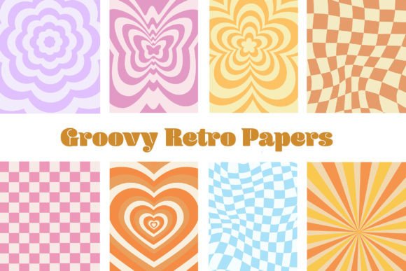Retro Groovy Y2K Style Backgrounds: Injecting Vibrant Nostalgia